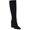 Black Suede, variant on NINE WEST Womens Beige Comfort Danee Pointy Toe Block Heel Zip-Up Leather Boots Shoes 7 M