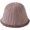 Khkai, variant on Thick Knitting Bucket Hat Hemp Flower Twist Reversible Fisherman Hat Autumn Winter Bowler Hat with Lambs Wool Brim