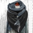 thumbnail image 2 of Womens Vintage Print Boho Scarves Fashion Shawls Wraps Winter Warm Short Scarves, 2 of 3