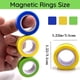 thumbnail image 4 of ANILLOS GIRATORIOS MAGNÉTICOS | ANILLO GIRATORIO MAGNÉTICO PARA ALIVIAR EL ESTRÉS Y LA ANSIEDAD - 3 PIEZAS MULTICOLOR, 4 of 5