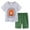 B5-Green, variant on UAYOTSE Toddler Boy Summer Clothes Outfits Kids Cotton Short Sleeve Shirt Shorts Set 2 7 Years,Sizes 7-8 Years