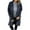 Black, variant on TFEOQRY Women's New Outwear Jackets Solid Color Woolen Coat Mid To Long Length Lapel Pocket Jacket Coat Long Sleeved Top Gray
