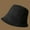 Black, variant on HNMKIU Reversible Winter Fisherman Hat for Women Cozy Lamb Warm Bucket Cap Versatile Fall Season Outdoor Black,One Size