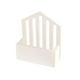 thumbnail image 4 of Cesta de almacenamiento para casa de muñecas a escala 1:12, accesorios para muñecas, accesorios de decoración, juguetes. Blanco, 4 of 9