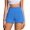 Sea Blue, variant on Pinspark Biker Shorts for Women High Rise Running Shorts Tummy Control Yoga Short with Pockets Gym Active Shorts