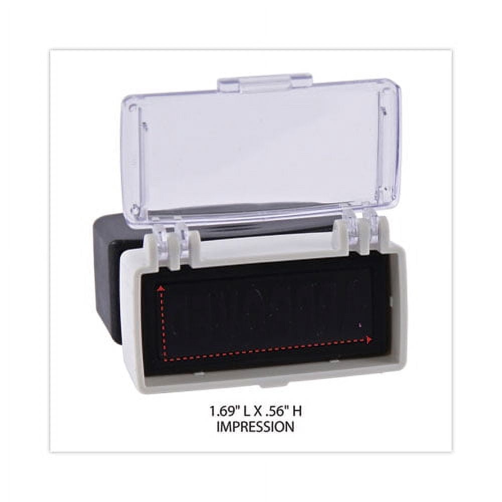 Message Stamp, Urgent, Pre-Inked One-Color, Red | Bundle of 10 Each