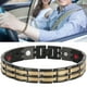 thumbnail image 4 of Magnet bracelet Stainless Steel Magnet Bracelet Pain Relief Men Magnetic Therapy Bracelet Healthy CareBlack Gold ANGGREK Otros, 4 of 8