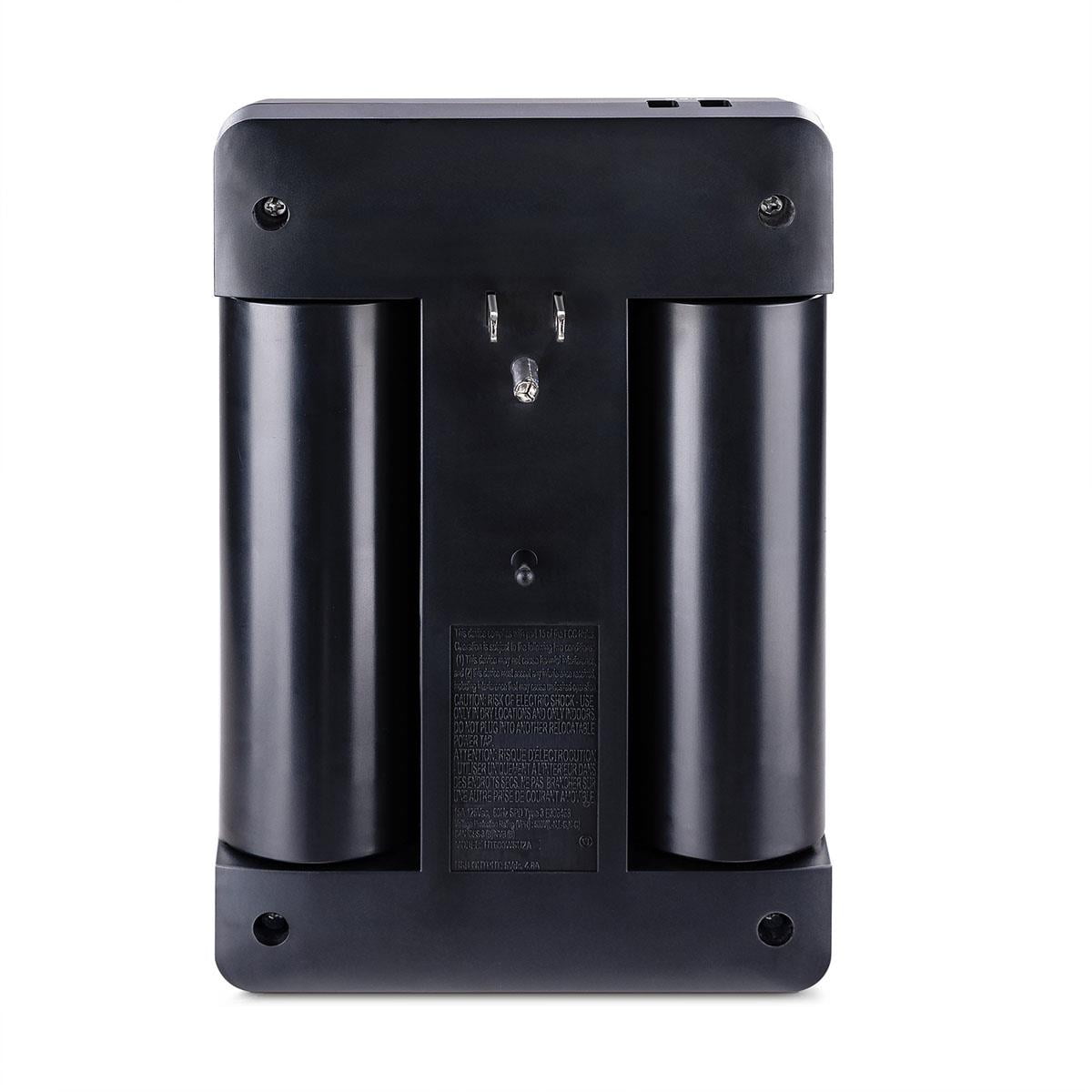 CyberPower HT600WSU2A 6-Outlet 500V Wall Mount Surge Protector, Black