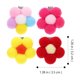 thumbnail image 2 of FENGGUIQU 12Ud Accesorios De Pom Pom De Poliéster Y Inoxidable Para Peinados Con Estilo, 2 of 6