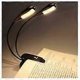 thumbnail image 1 of Rechargeable 12 LED Reading Light/Music Stand, Clip-on Reading Light in Bed, Double Eye Protection, 1 of 4