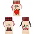 thumbnail image 1 of 3 uds. Conjuntos de vino decorativos navideños nuevos conjuntos creativos de botellas de vino decorativas para el hogar de viejo hombre, 1 of 5
