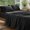 Black, variant on Organically Grown Viscose Sheet Set with Pockets Side | Hotel Luxury Bed Sheets Set, Deep Pocket Up to 16 Inches, Ultra Soft Cooling Sheets 4 count (Dark Grey)