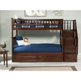 thumbnail image 4 of Columbia Staircase Bunk Bed Twin over Twin in Multiple Colors and Configurations, 4 of 6