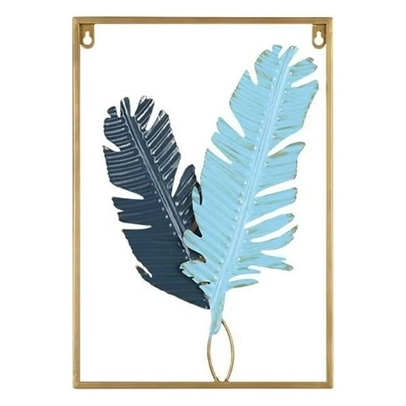 ERDOUY Metal Wall Art Decor for Living Room, Home Decor Living Room Wall Decor, Silhouette Wall Art(Gold)