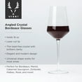 thumbnail image 4 of Viski Raye Wine Glasses and Corkscrew Gift Box, Wedding Gifts, 3-Piece Set, 4 of 8