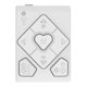 thumbnail image 1 of HRT-03 BT Remote Control for Smartphone Gimbal Stabilize White, 1 of 5