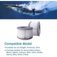 thumbnail image 4 of 4pcs Hot Tub Filters for MSpa Inflatable Pools, Filter Cartridge Pump Upgraded Version for MSPA All Current Spas, 4 of 4