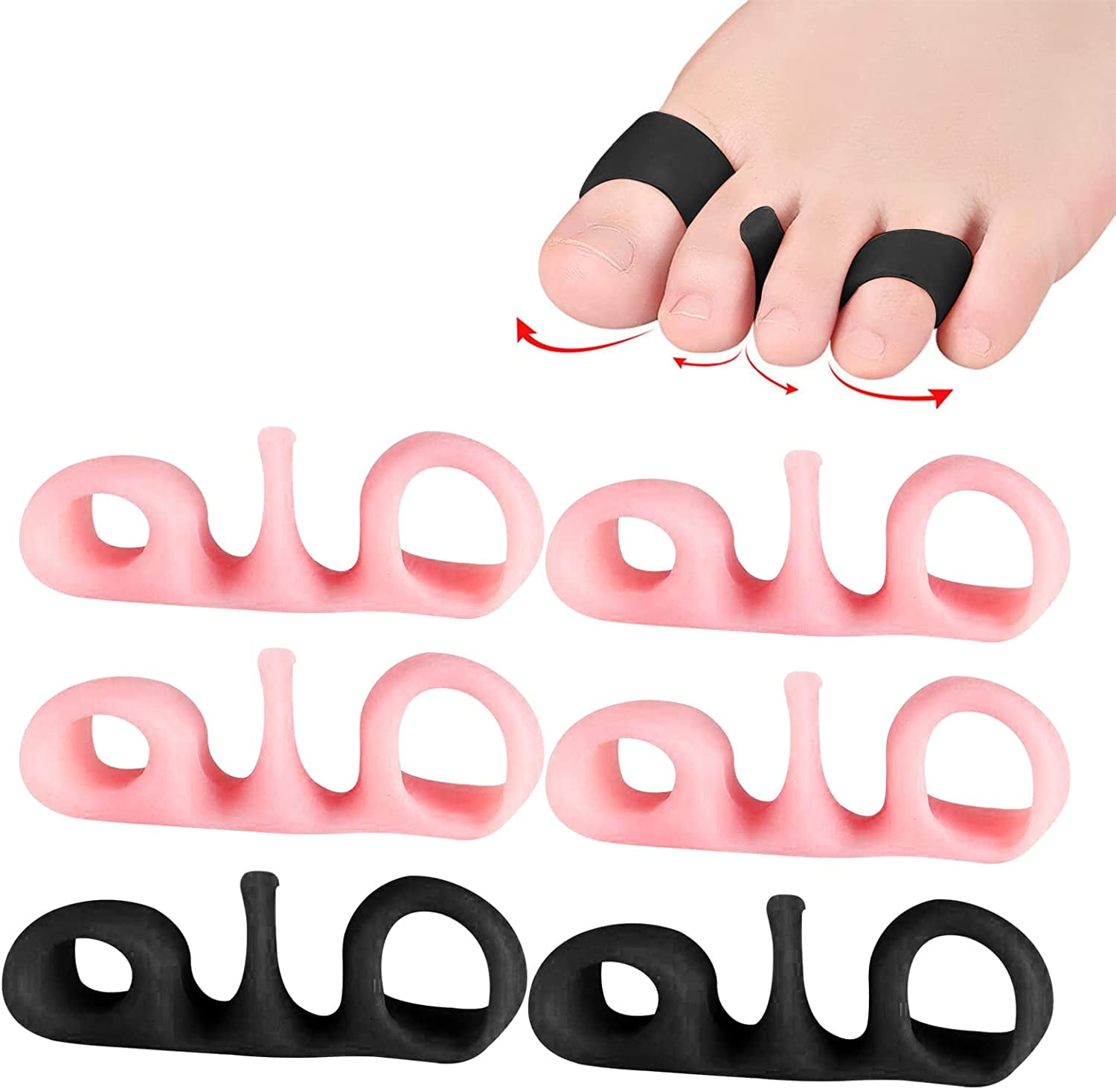 Toe Separator,Toe Spacers,Toe Straightener,Toe Spreaders to Correct