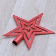 thumbnail image 6 of FRCOLOR 20cm Christmas Tree Star Topper Happy Holiday Decoration (Red), 6 of 10