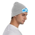 thumbnail image 2 of Flag Of Scotland Beanie Hat Men Women Warm Printed Cap Knit Beanies Hats Outdoor Winter Gray, 2 of 6