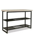 thumbnail image 3 of Bowery Hill Table Console Contemporaine en Travertin Albâtre, 3 of 3