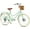 Mint Green, variant on 20 Inch Girls Bike, Wanan Kids Bike for 6-15 Years with Rattan Basket, Lightweight Carbon Steel Frame, Kids Bicycles 7-Speed Cruiser