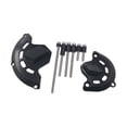 thumbnail image 4 of Cubierta del embrague del estator del cárter del motor de la motocicleta Suministros Compatible con alto rendimiento Negro, 4 of 9