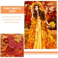 thumbnail image 6 of Soimiss 600pcs Autumn Craft Supplies Simulation Maple Leaves for Home Ornament Use, 6 of 6