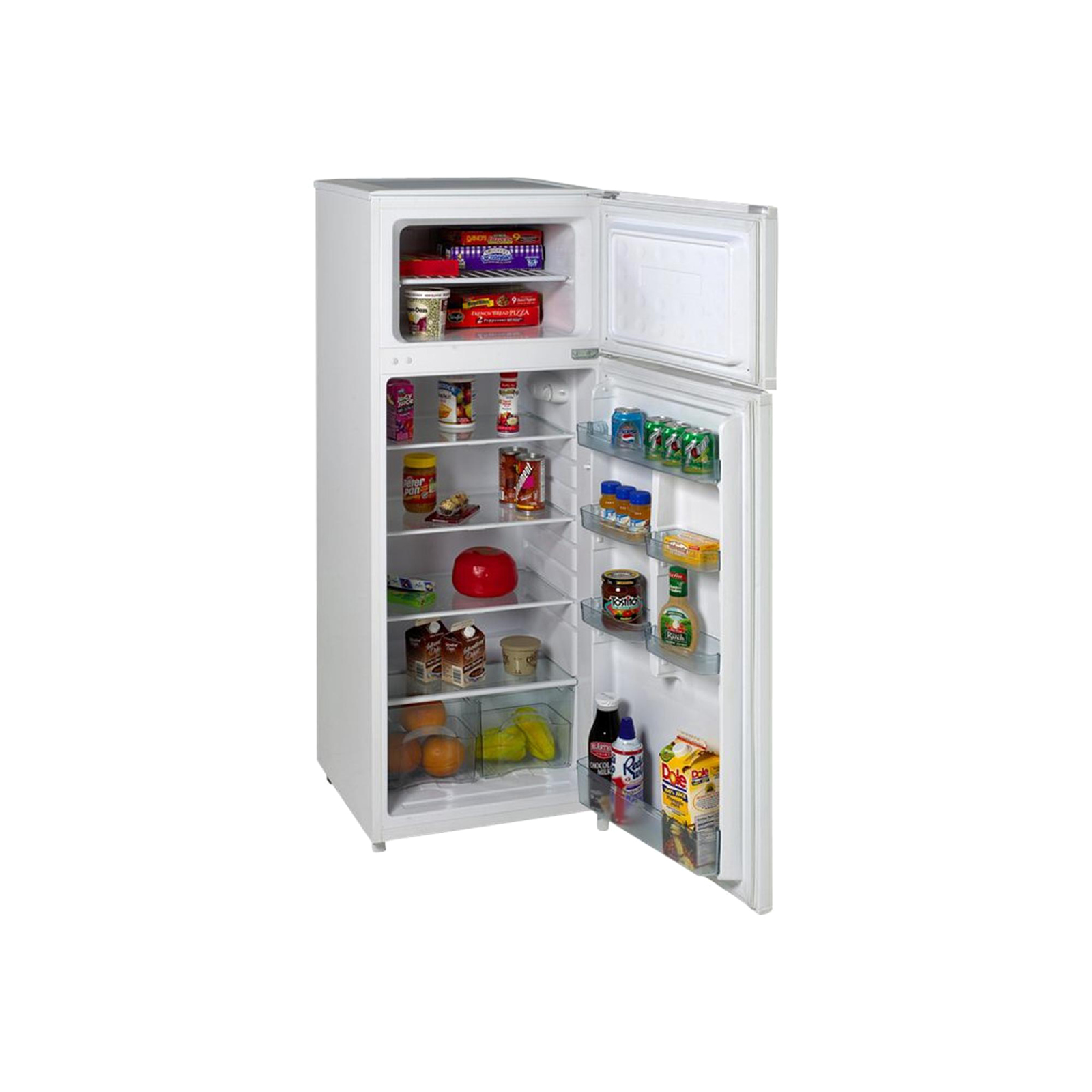 Avanti 7.4 Cu. Ft. Two Door Apartment Size Refrigerator - White - image 3 of 3