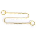 thumbnail image 2 of Dog Choke Chain, Gentle Control  Double Rings Design 2 Colors Dog Choke Collar, Copper for Pets, 2 of 7