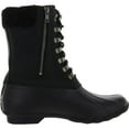 thumbnail image 3 of Sperry womens Saltwater Tall Leather Cozy Rain Boot, Black, 10 US, 3 of 3