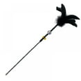 thumbnail image 1 of Interactive Cat Feather Toys Retractable Cat Wand Toy Wand Toy Cat Tease Rod With Bell And Colorful Feather For Kitten Cat Toys for Indoor Cats Kitten Play Chase Exercise, 1 of 8