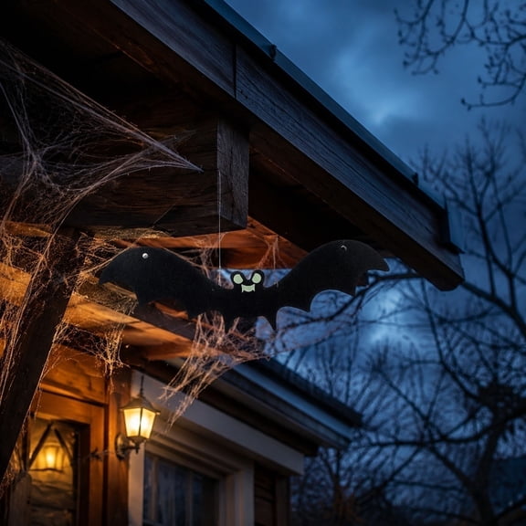 Halloween Hanging Ornament Spooky Party Decoration Outdoor Indoor Courtyard Decor, Scary Holiday Pendant for Door Wall Porch Yard Display, Classic Halloween Scene Setup Supplies