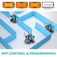thumbnail image 4 of Kit de construcción de robots STEM RC Opmind 5 en 1 con 398 piezas para niños, 4 of 6