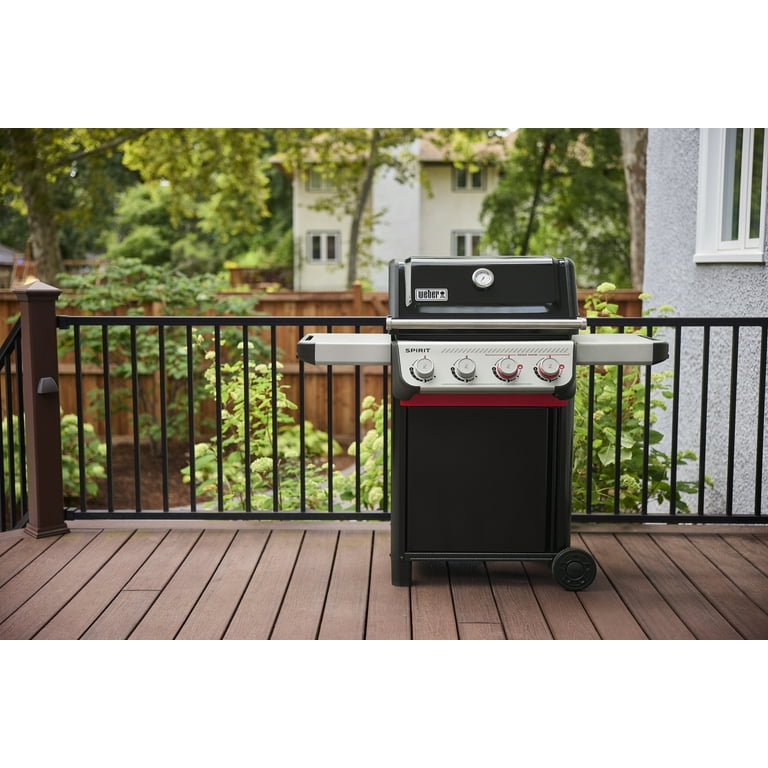 Weber Spirit Gas Grill, E-425 4 Burner Propane Gas Grill with