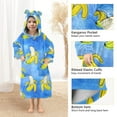 thumbnail image 4 of joogoo Wearable Blanket Hoodie for Bananas Tie Dye Oversized Sherpa Hooded 3-14 YR M, 4 of 7