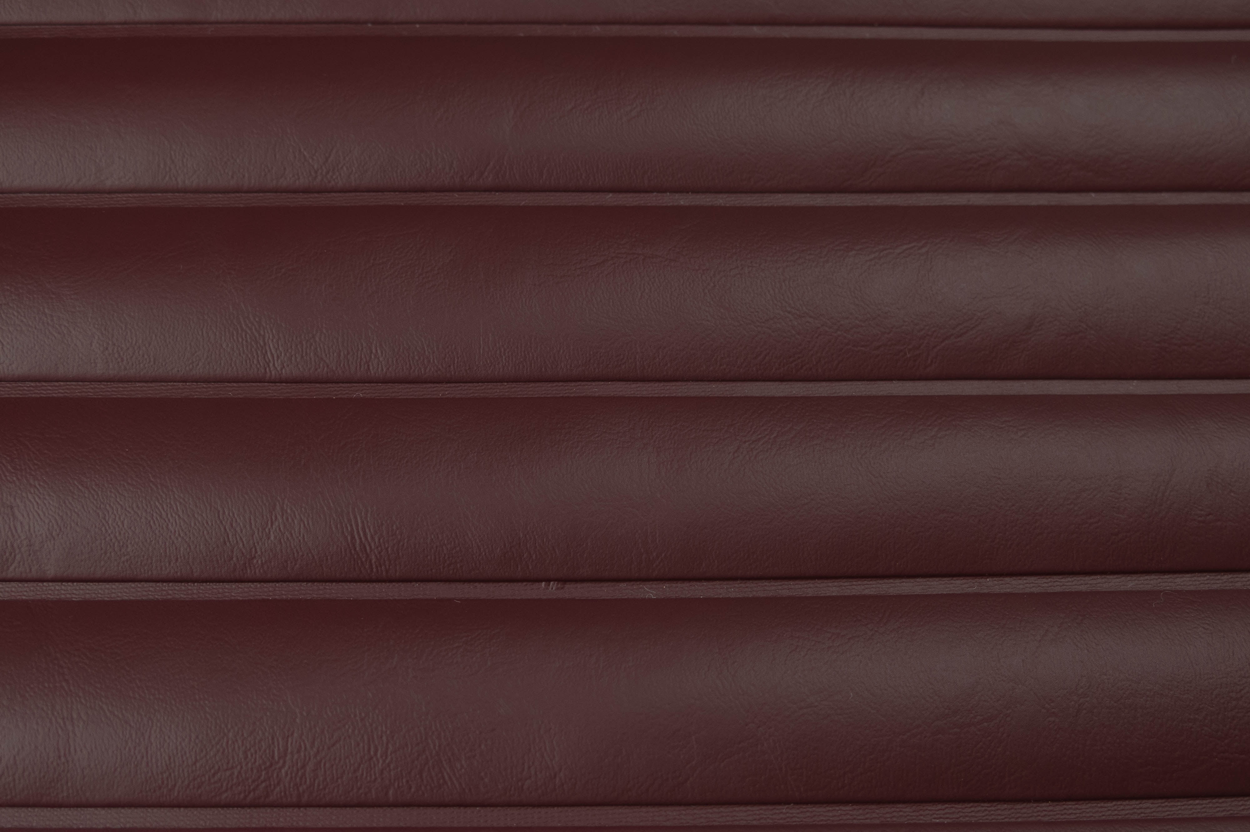 Pleated Marine Vinyl Upholstery Fabric Burgundy Red 54" Wide By 15