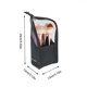 thumbnail image 3 of Neceser organizador de maquillaje impermeable para viajes, estuche transparente para guardar brochas y productos de belleza. Organización para el hogar y para llevar., 3 of 5
