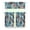 Tropical Plants, variant on 3 PCS Space Galaxy Kitchen Curtains Set with Valance, Astronaut Planet Starry Night Cosmos Tier Curtains for Small Windows, Semi-Sheer Outer Space Window Treatment Panels