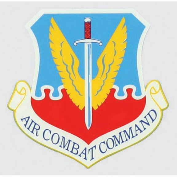 Air Combat Command Decal - Veteran Owned Business
