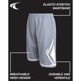thumbnail image 2 of TKO Boys' 6-Pack Mesh Active Athletic Performance Dry Fit Basketball Shorts (8-16), 2 of 7