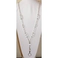 thumbnail image 2 of Hidden Hollow Beads Crystal Women's Beaded Fashion Lanyard Necklace, Jewelry ID Badge and Key Holder, 34 in., 2 of 3