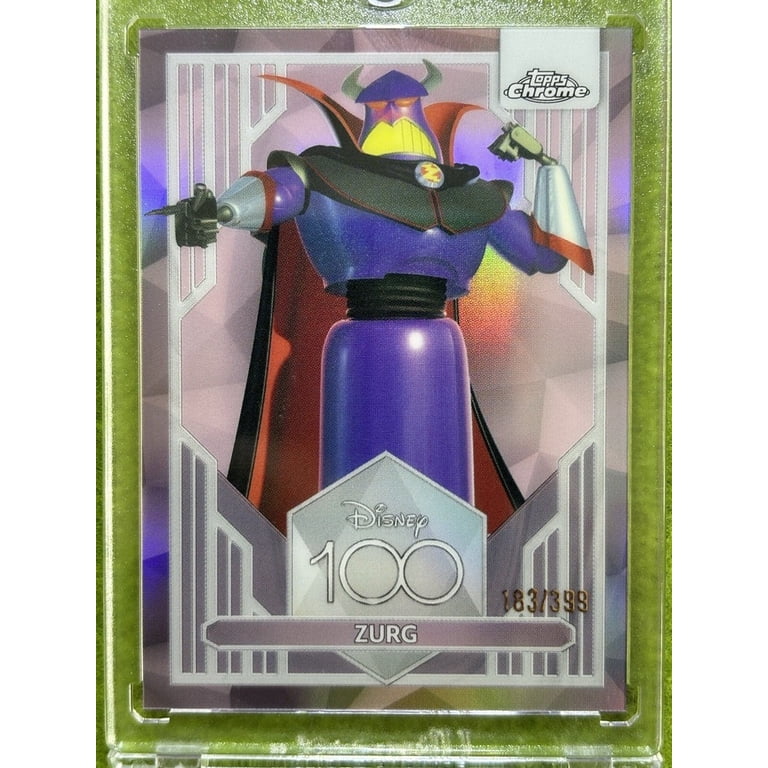 ZURG Disney 100 PINK REFRACTOR #/399 Toy Story 2 CARD 2023 Topps