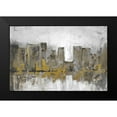 thumbnail image 2 of Charest, Doris 18x13 Black Modern Framed Museum Art Print Titled - Golden City Glow, 2 of 5
