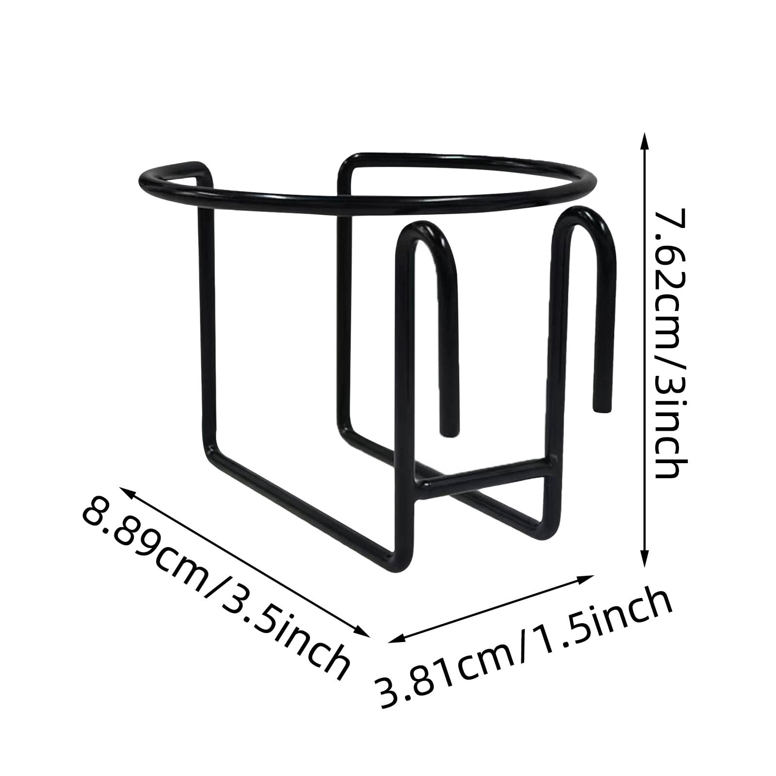 Metal Shopping Cart Beverage Holder for Baby Strollers Coffee Cups 5PCS