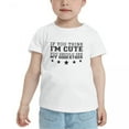 thumbnail image 2 of If You Think Im, You Should See My Godfather Funny Toddler T Shirts for Boys Girls (White, Youth L), 2 of 5