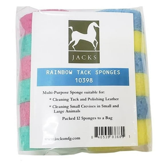 Jacks 10398 3 x 1 in. Rainbow Tack Sponges