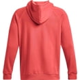 thumbnail image 3 of Under Armour mens Rival Fleece Logo Hoodie, 690 Venom Red / / White, XX-Large, 3 of 3