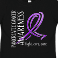 thumbnail image 4 of Inktastic Pancreatic Cancer Awareness- Fight, care, cure Boys or Girls Toddler T-Shirt, 4 of 5