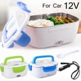 thumbnail image 2 of Fast Heating Food container Dinnerware Food Warmer 12V 220V EU Plug Electric Heated Lunch Box Travel Car Work Heating Bento Box 12V, 2 of 6
